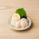 Hokkaido Frozen Scallop Roe-Off-Japanese Premium Sashimi Grade Scallop