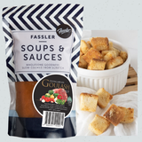 NEW! Hungarian Goulash With Garlic Croutons