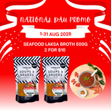 NDP: Seafood Laksa Broth - 2 for $10