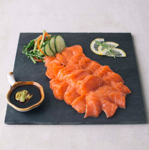 Salmon Sashimi Presliced