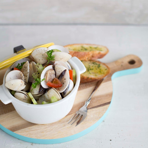 Cooked White Clams