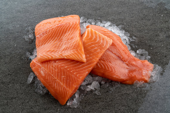 Sashimi Grade Salmon Portion Skinless