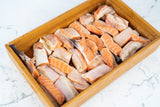 Salmon Belly Cubes